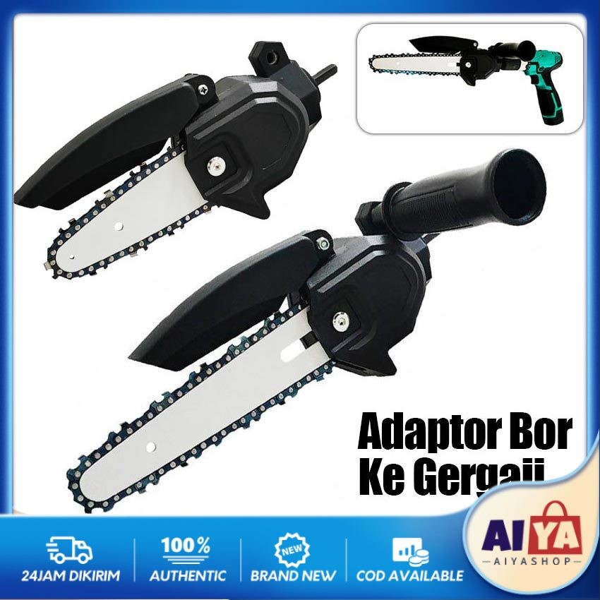 Adaptor Chainsaw Gerinda Konverter Gergaji Chainsaw 4Inch 6Inch Gergaji Mesin Kit Chainsaw Bracket G