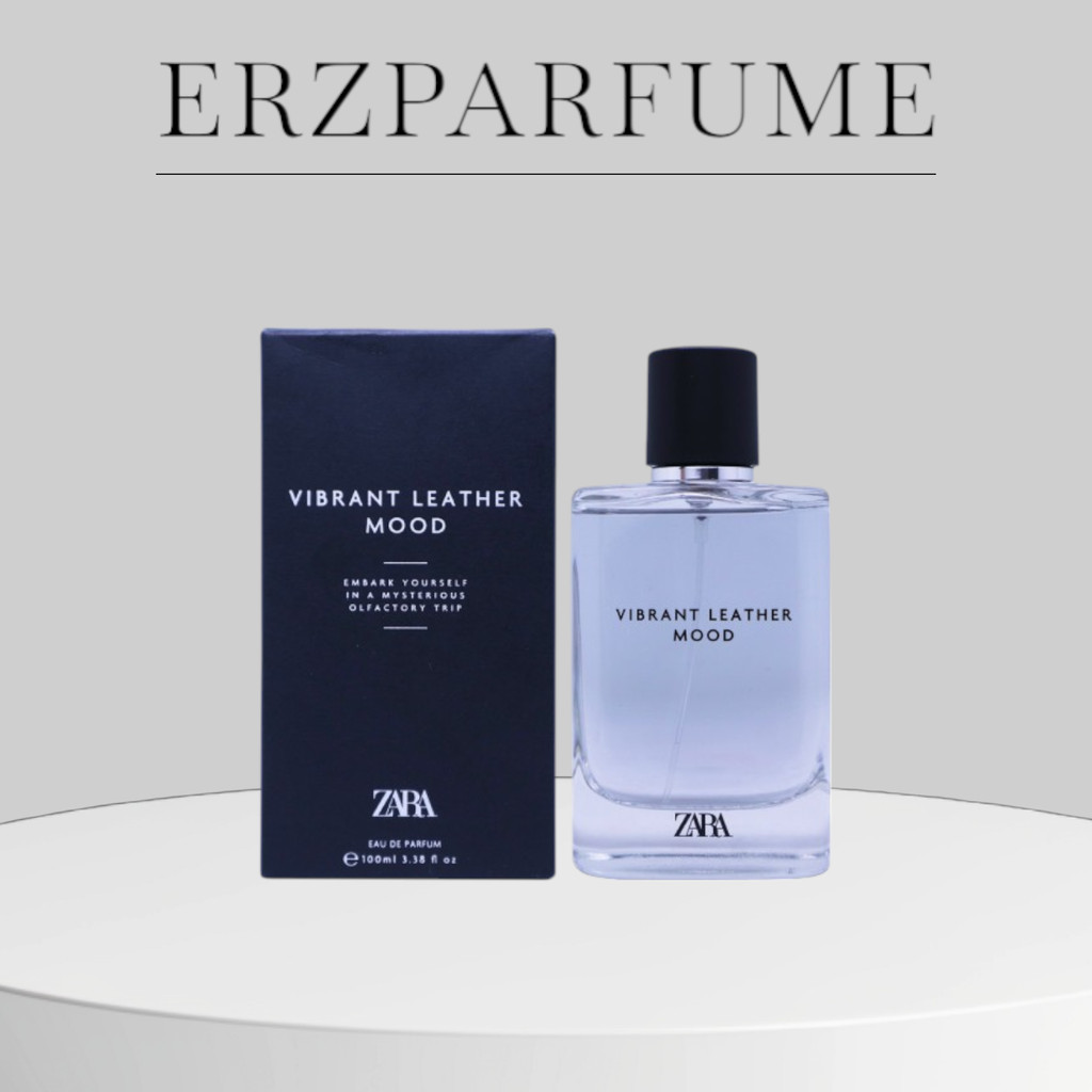 Parfum Pria Zara Vibrant Leather Mood Man  100 mL Perfume Cowok