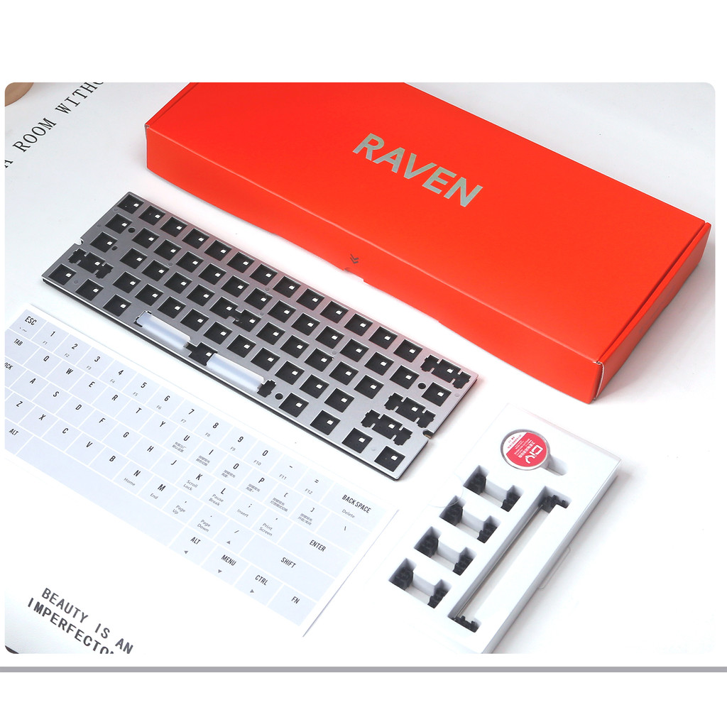 Raven61 Magnetic Axis PCBA Inner Container 61 Key Gaming RT Keyboard PCB Inner Container Module GH60