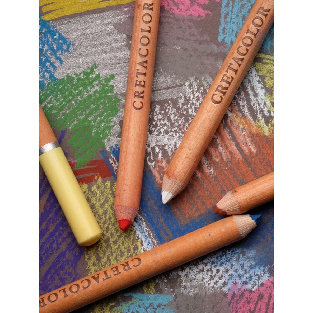 

Austria imported CRETACOLOR colored pencils oil-based pastel pencils drawing graffiti special beginner artist art supplies