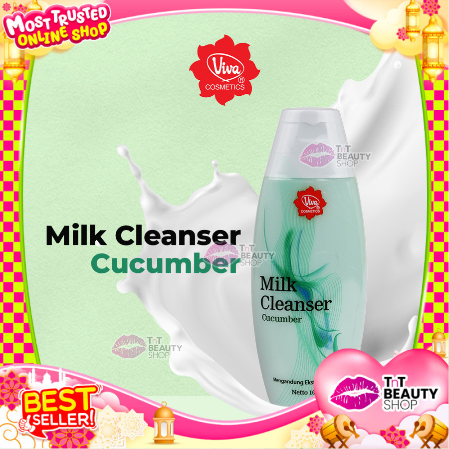 Viva Milk Cleanser Cucumber 100 ml & 200 ml | TnT Beauty Shop