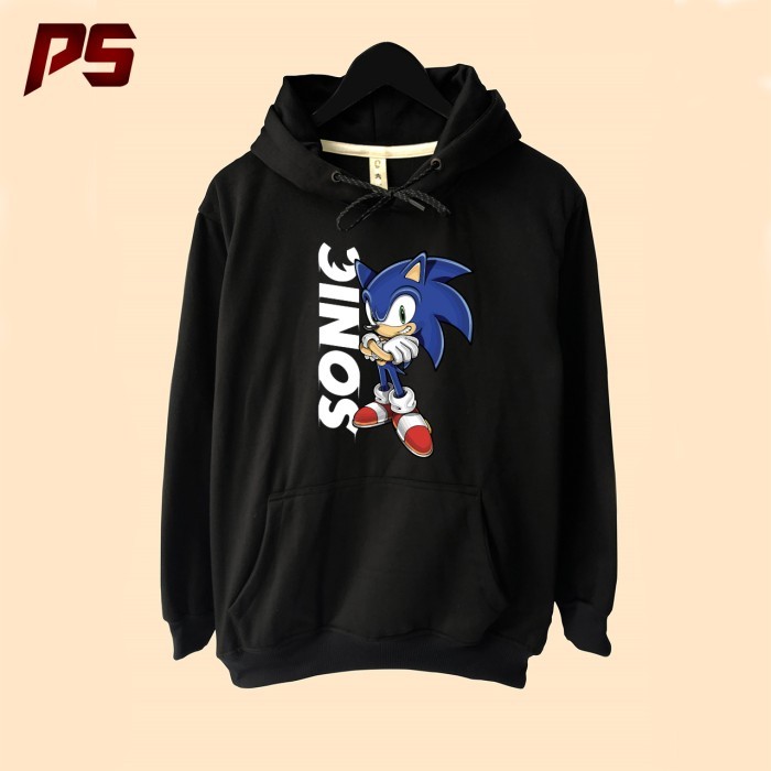 Jaket Hoodie Sonic The Hedgehog