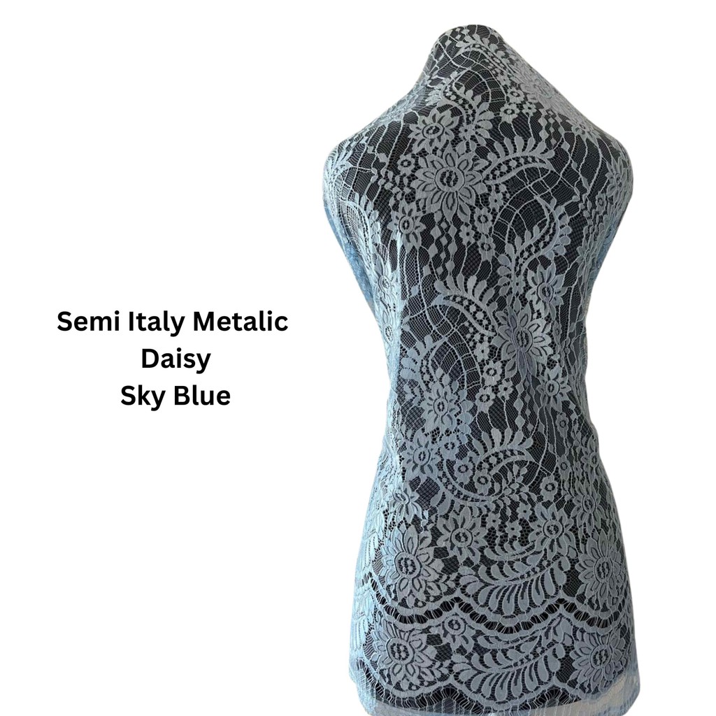 Brokat RIjek Glossy 2.5m (Daisy)