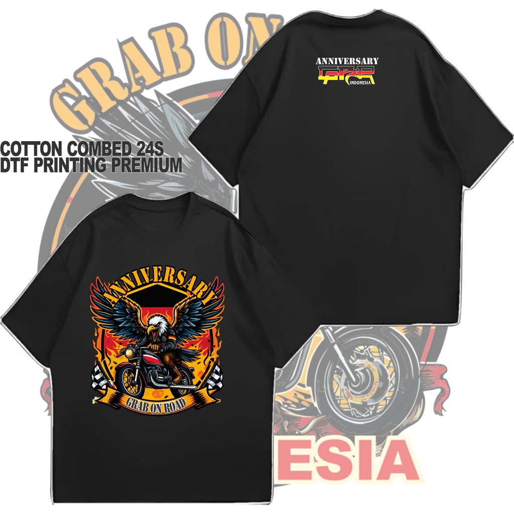 kaos GBR GRAB ON ROAD GBR INDONESIA VL 1.3