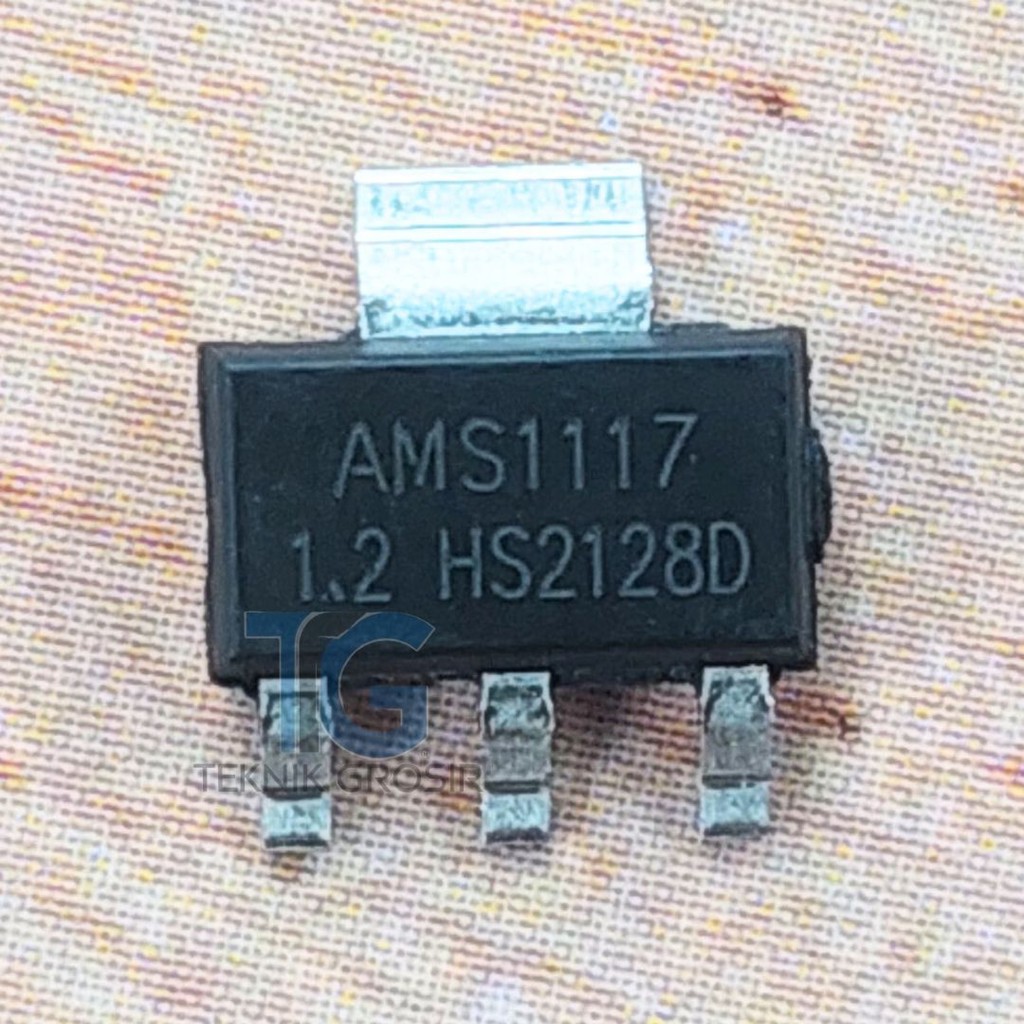IC AMS1117 1.2V 1A LDO Regulator Original Berkualitas Tinggi