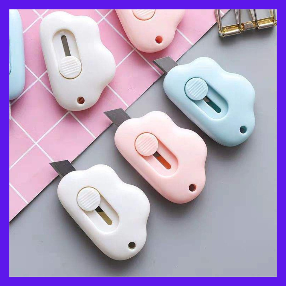 

SILVIA ATENA STORE-MINI CUTTER PORTABLE / PISAU PEMOTONG KERTAS DAN PAKET UNBOXING SERBAGUNA-COD