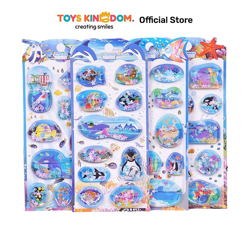

Toys Kingdom Kiddy Fun Stiker Water S1 Random Stiker Dekoratif Lucu Cute Stickers Deco Sticker Pack Journal Book