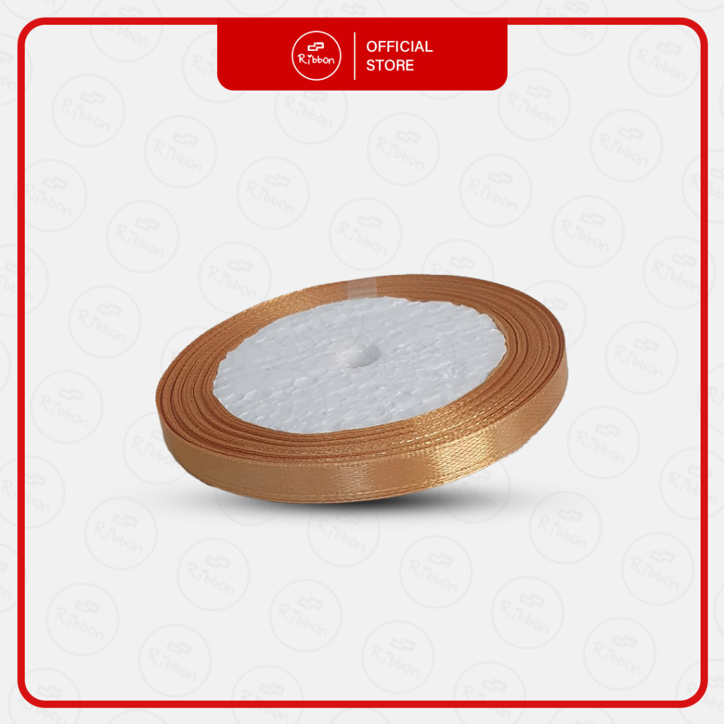 

1 Roll Ribbon Pita Satin 0.6 cm 1/4" Pita Saten 1/4 Inch Kain Polos Souvenir Garmen Parcel Hampers