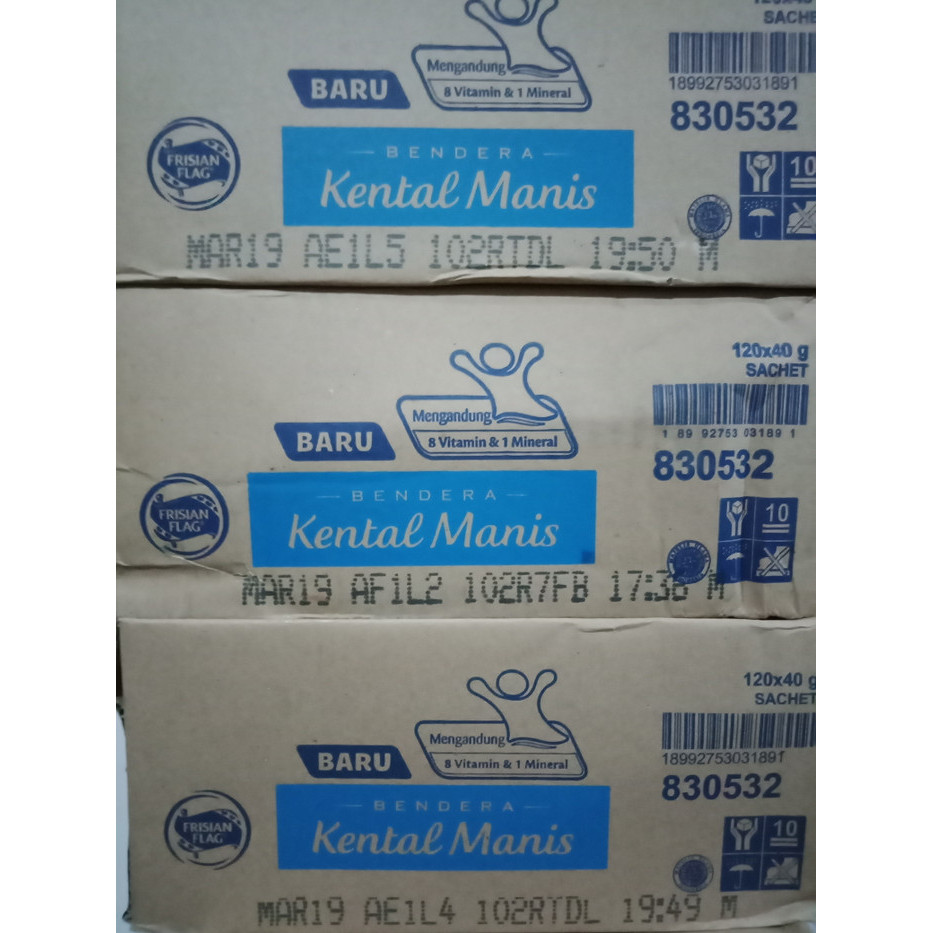 

TL Susu Bendera Putih Kental manis Frisian Flag 1 dus 20x(6x40grm)