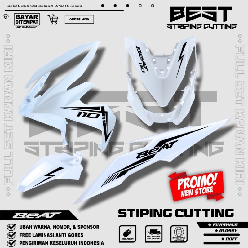 Striping Cutting Beat New Esp 2017 2018 2019 Stiker Cutting Beat Simple