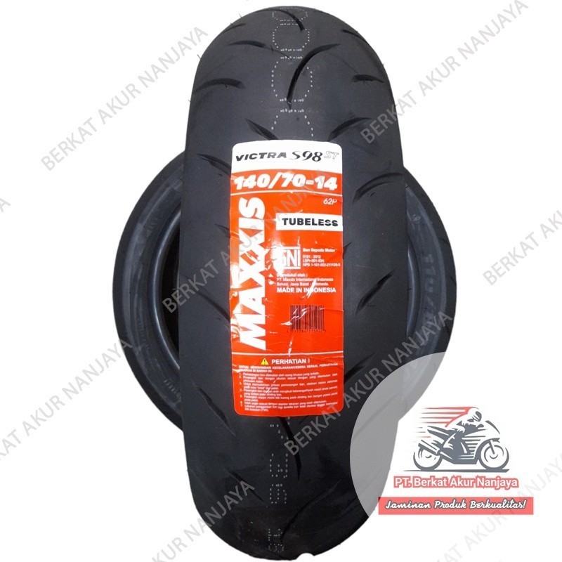 Maxxis Victra 140/70-14 Ban Belakang Aerox Tubeless