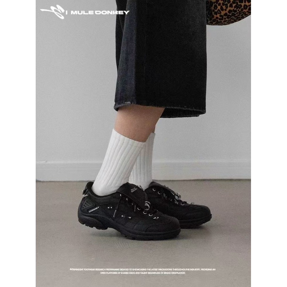 Mule Donkey yabi style y2k racing sneakers shoes