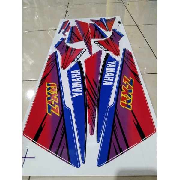 striping sticker Yamaha RXZ RX Z lama