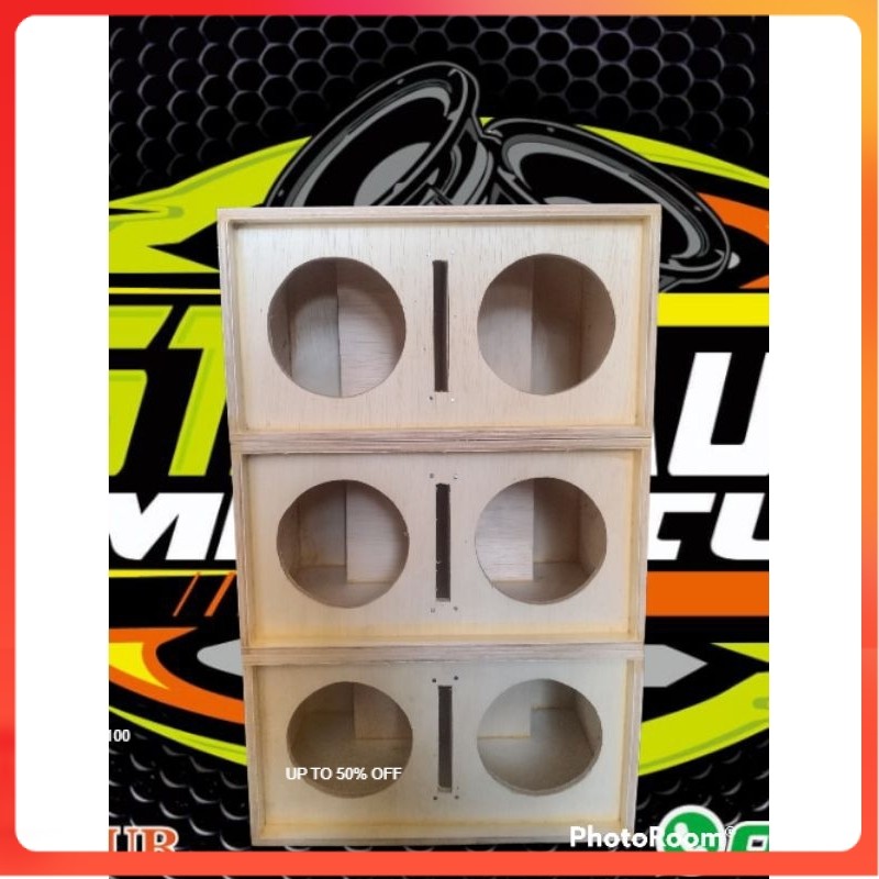 BOX SPEAKER 4 INCH SUBWOOFER DOUBLE