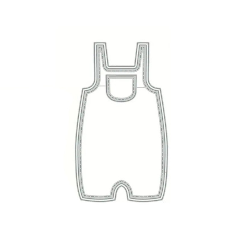 

Pakaian pakaian bayi memotong scrapbooking scrapbooking die cut Template untuk pembuatan kartu