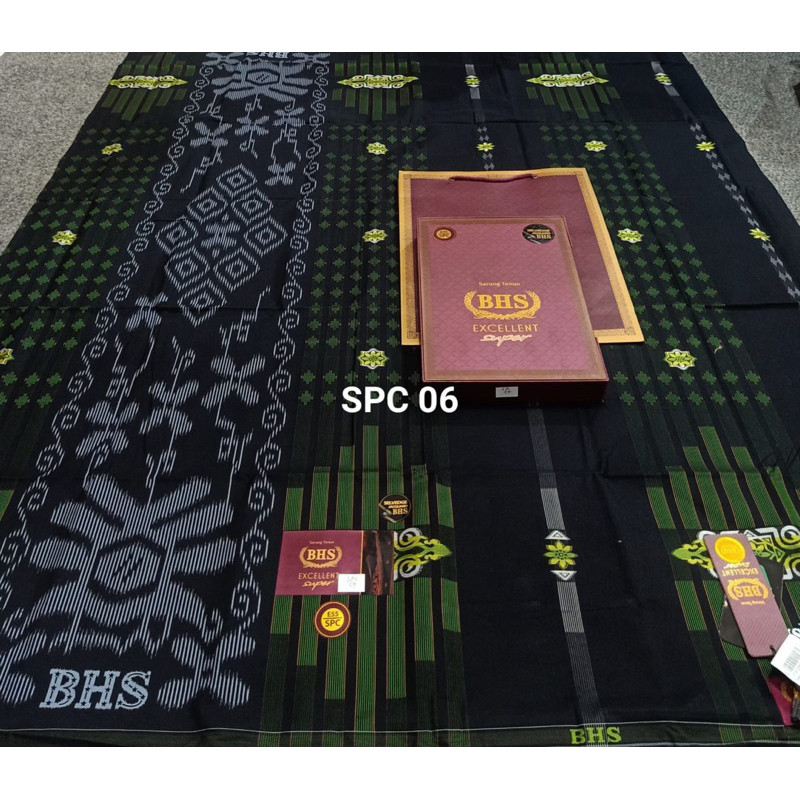 Sarung BHS Excelent SONGKET GOLD SKA SKB SKC SPC Full Sutra Original 100%