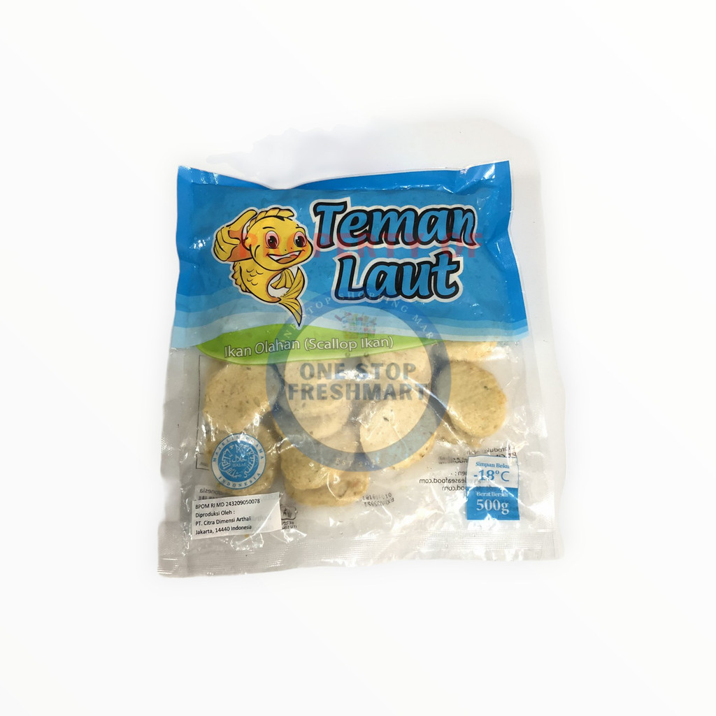 

SCALLOP TL 500GR / TEMAN LAUT SCALLOP 500GR