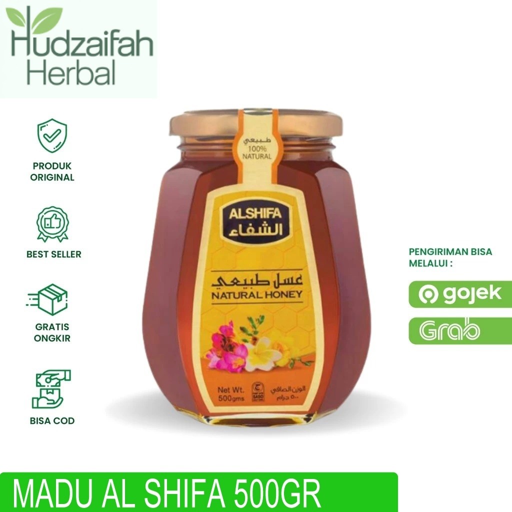 

Madu Murni Impor Original - Madu Alshifa AL SHIFA Natural Honey 500gr