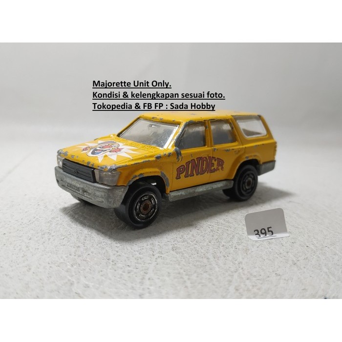Diecast Majorette Toyota Runner Pinder Kuning Unit Only