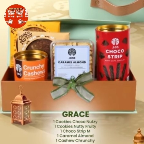 

Hampers Lebaran 2025 / Parcel Lebaran Ramadhan / Hampers Lebaran Cookies / Parcel Lebaran Cookies / Parcel Lebaran Medan / Hampers Ramadhan JCO Medan - Grace