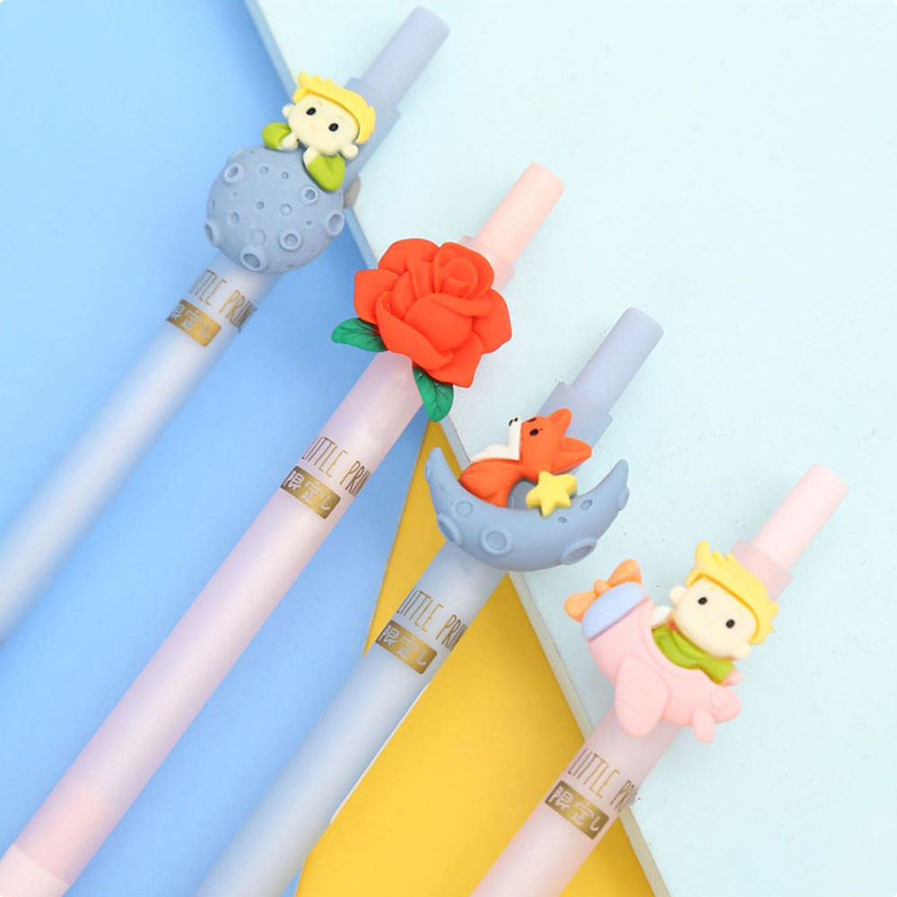 

1 Pieces Lytwtw's Stationery Cute The Little Prince Series Gel Pen School Fashion Office Kawaii Supplies Press Pen