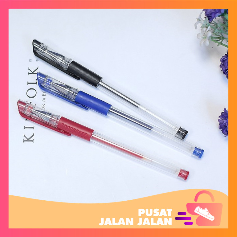 

PJJ - S186 Pena Gel 0.5 mm / Alat Tulis / Perlengkapan Sekolah / Pulpen
