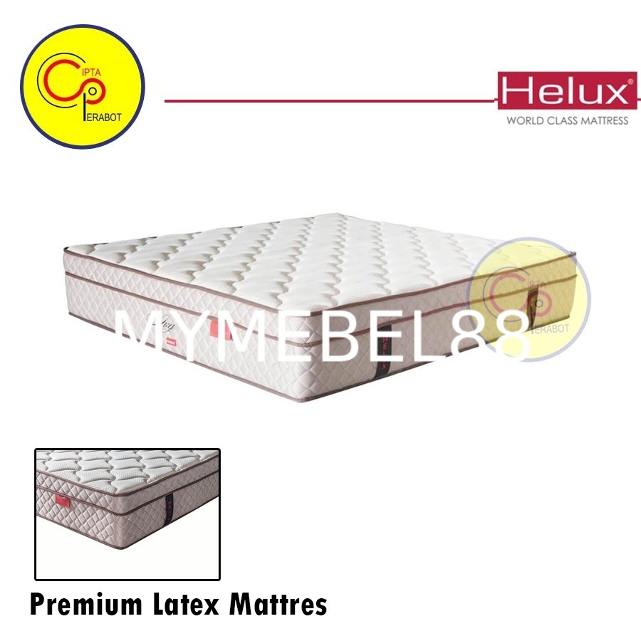 [MYMEBEL88] TERMURAH Matras Springbed Helux Ivy Tempat Tidur Latex FREE Bantal