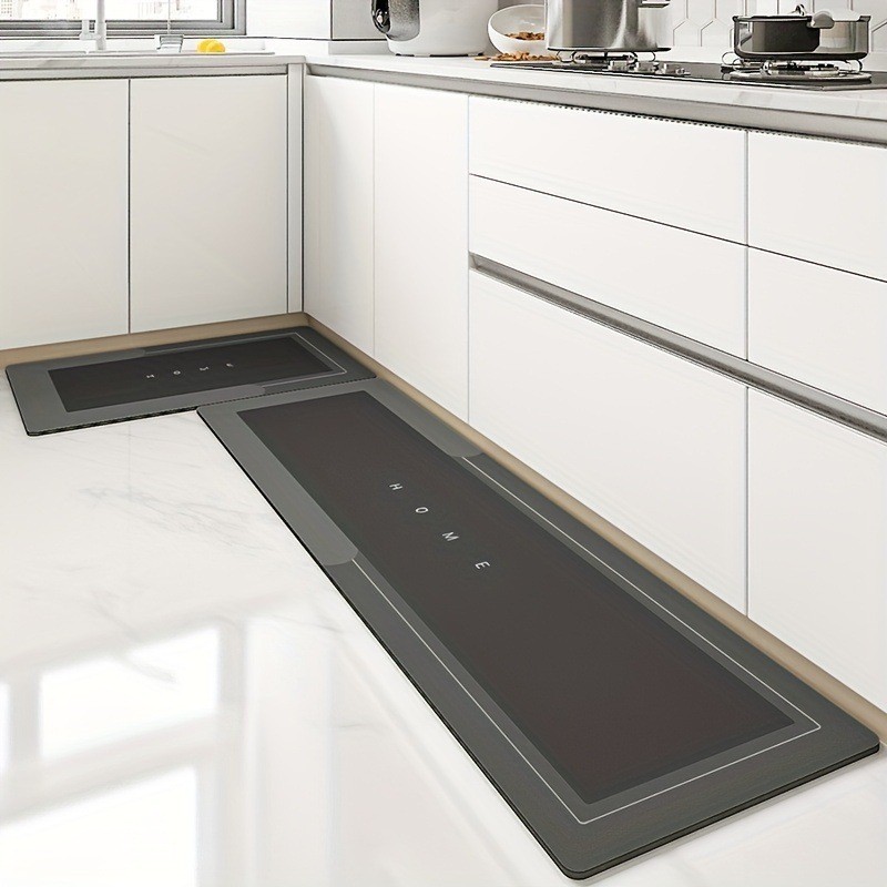 HOUSE&HOME Keset Kaki Dapur Diatomite Original 2in1 (1 SET) Anti Slip Premium