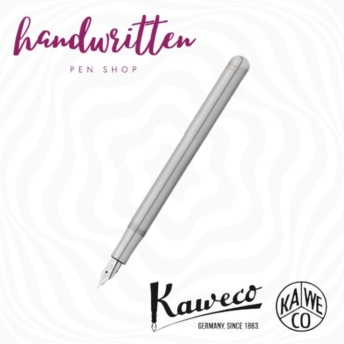 

[ P R O M O ] KAWECO Liliput Fountain Pen - Stainless Steel, SS Fine
