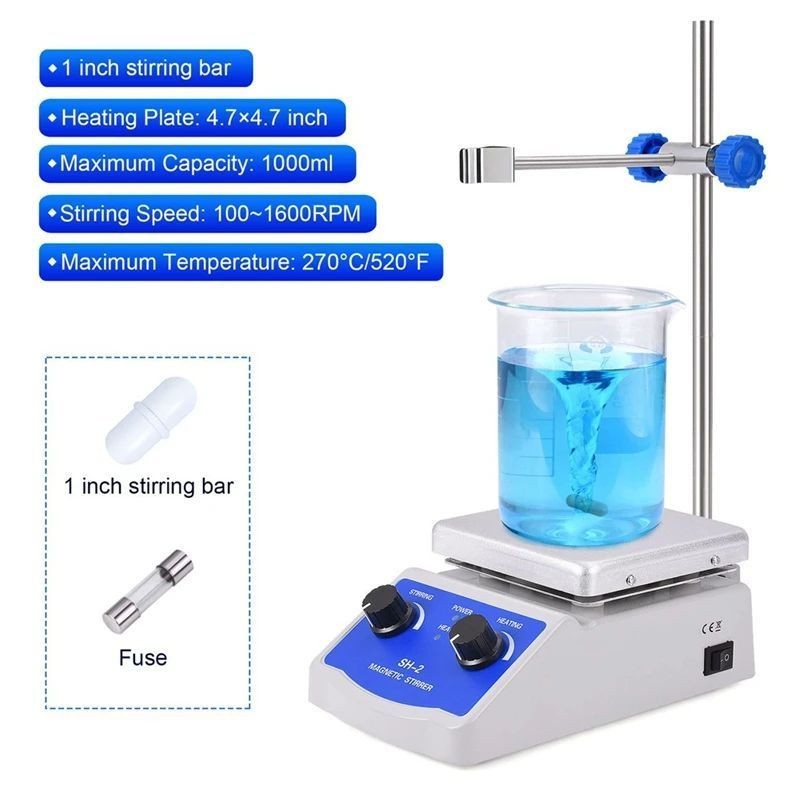 Magnetic Stirrer Hot Plate Sh-2 Hot Plate Magnetic Stirrer Magnet Stirer Hotplate Laboratorium