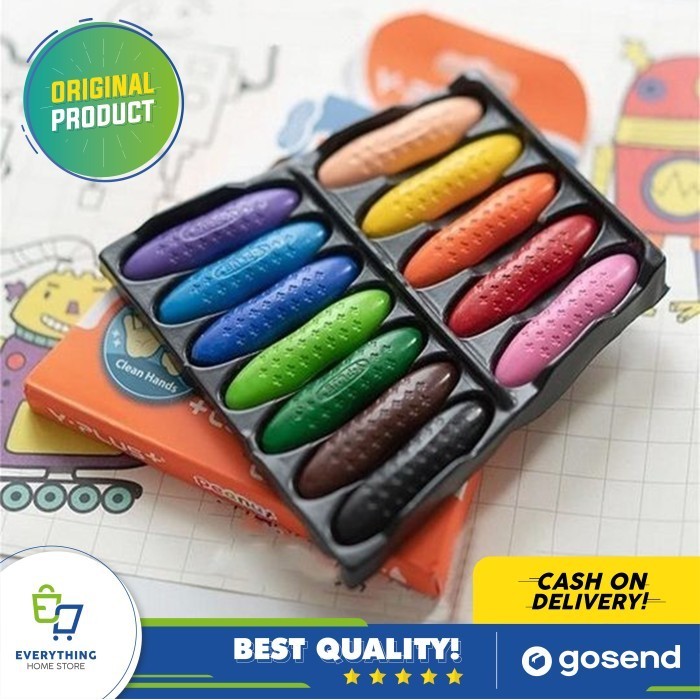 

[New Collection] Magic Crayon Anak ORIGINAL - 12 Pcs