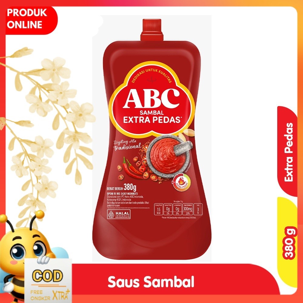 

ABC Sambal Extra Pedas Pouch 380 g