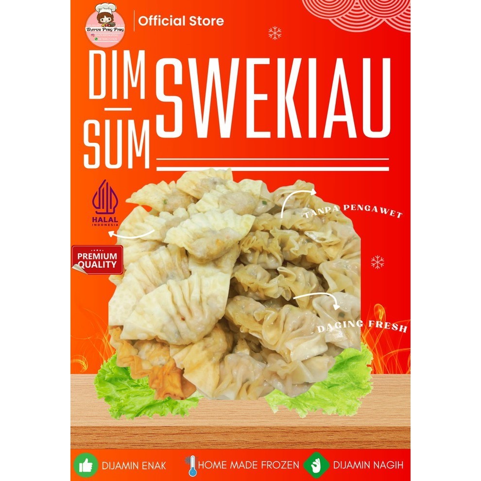 

Swekiau Ayam & Udang 50 Pcs