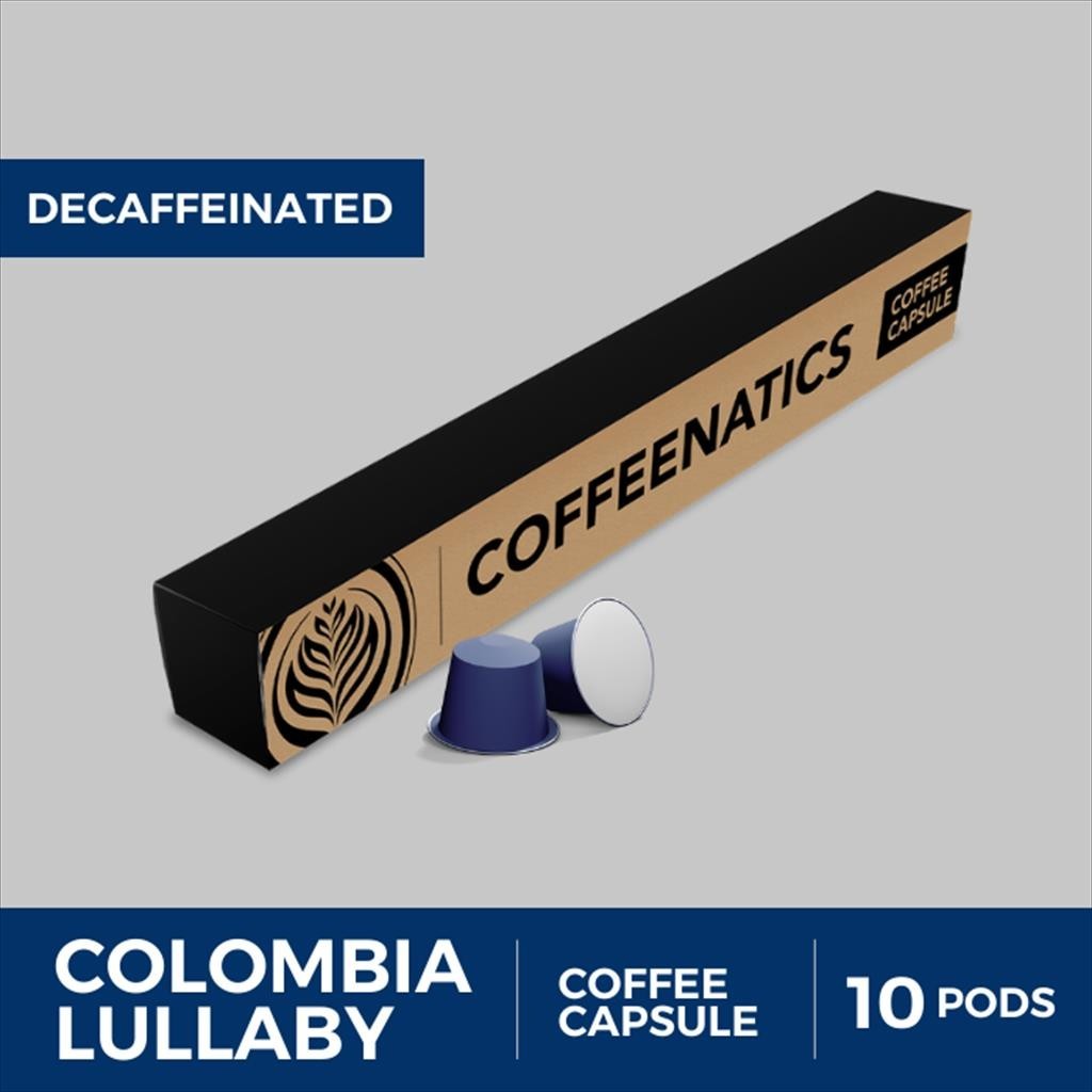 

Colombia Lullaby Coffee Capsule - Kopi Kapsul Decaf | Coffeenat
