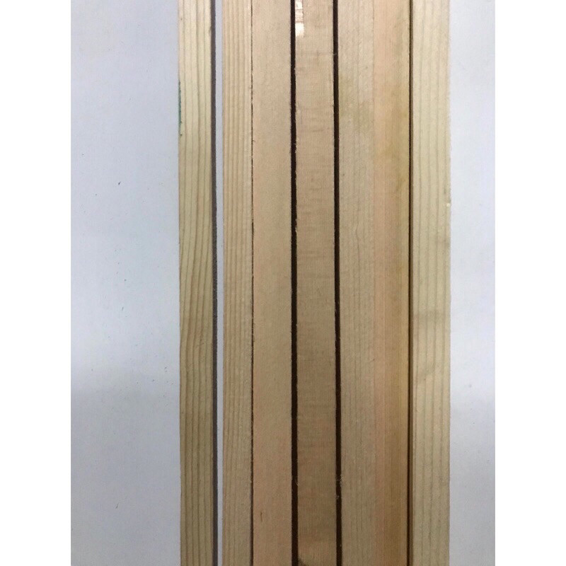 Kayu reng/lis/stick 2,5x1cm panjang 150cm kayu damar kurung jati belanda sudah serut halus kayu jati