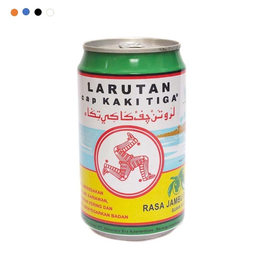 

CAP Kaki Tiga Larutan Penyegar Rasa Jambu Biji 320 ML Kaleng