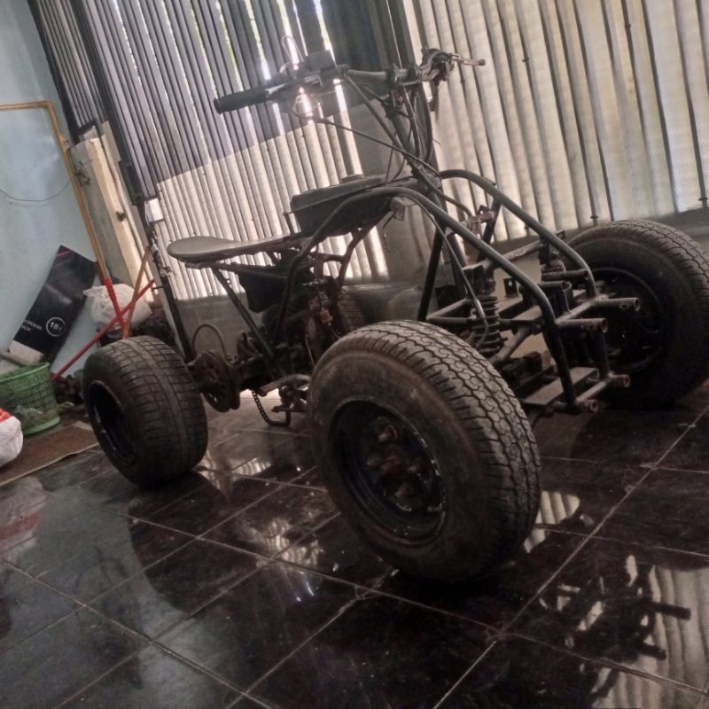 FLASH SALLE FLAS SALLE rangka frame atv dewasa big 200cc keatas mesin berdiri yamaha