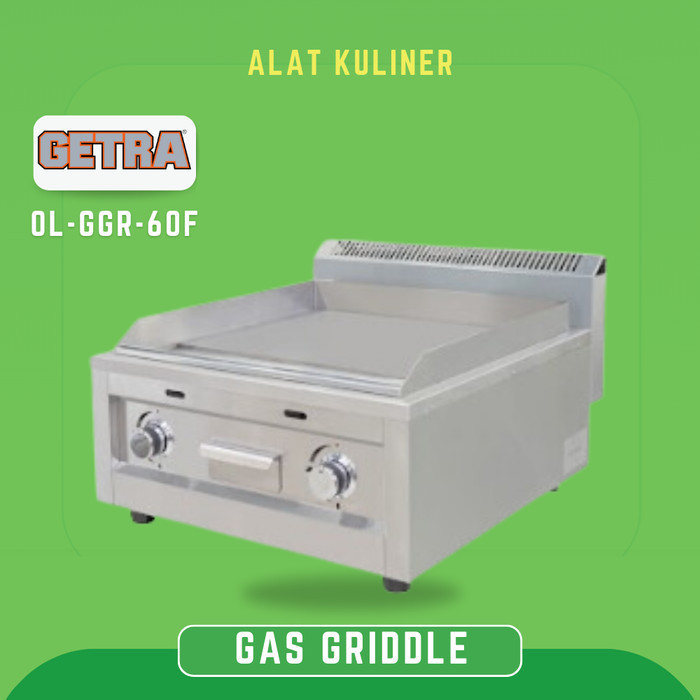 GETRA OL GGR 60F OL-GGR-60F GAS GRIDDLE FULL FLAT GRIDDLE STAINLESS