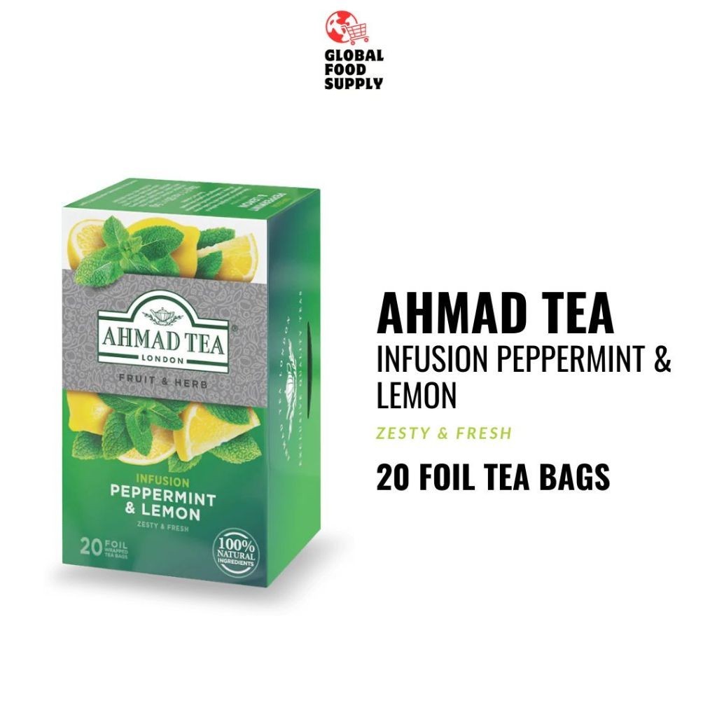 

Ahmad Tea Peppermint & Lemon Infusion 20's 40 gr