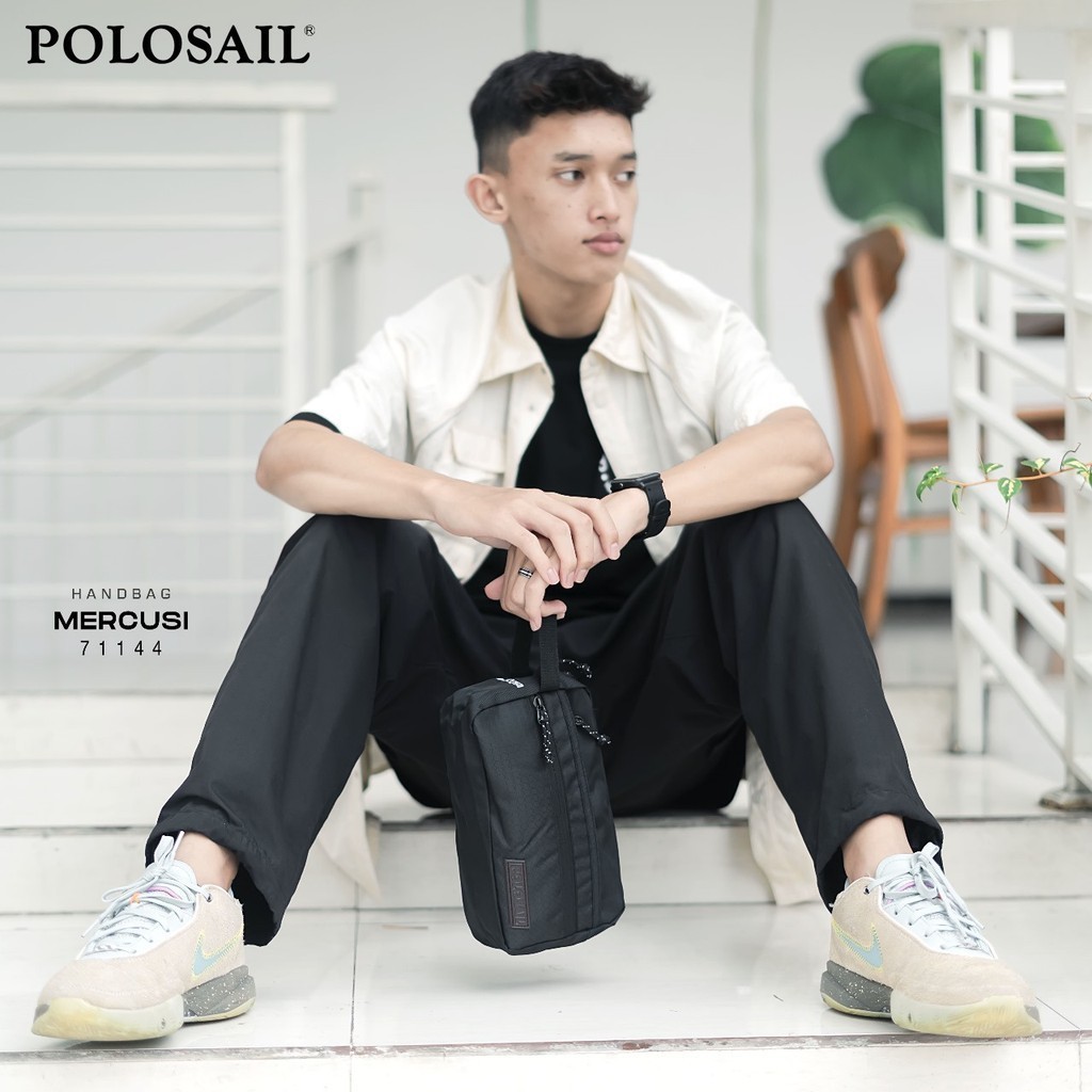 UDHILDA Handbag / Clutch Bag Polosail MERCUSI Tas Selempang Original Culture