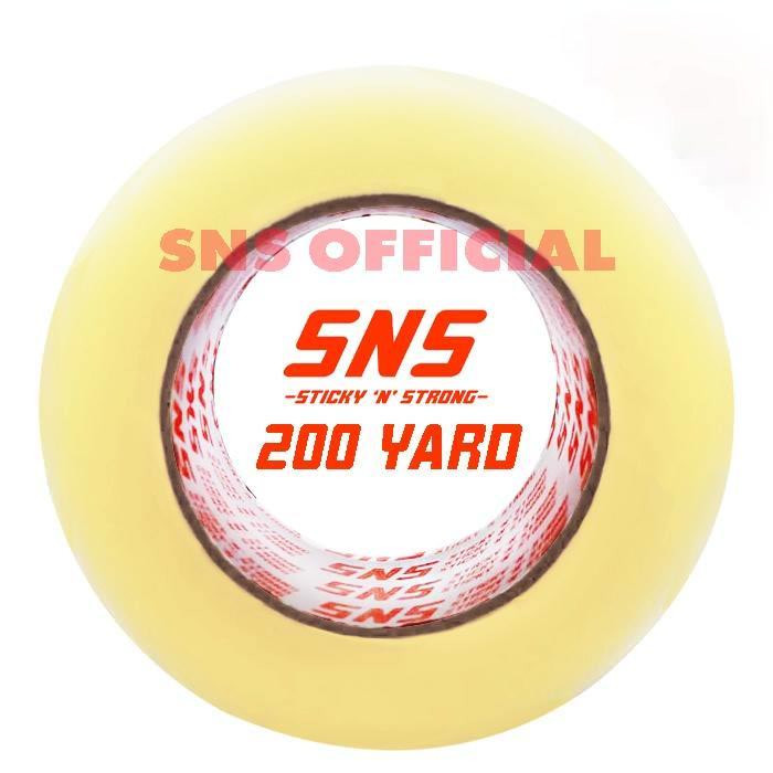 

☆..☆ LAKBAN BENING / COKLAT 200 YARD x 45mm SNS Sticky N Strong