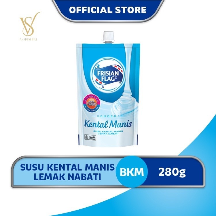 

Frisian Flag Bendera Kental Manis Pouch 280g