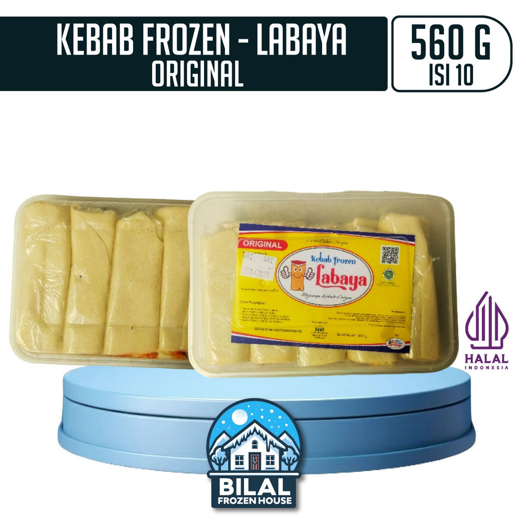

Kebab Labaya Original 560gr - Kebab Labaya - Kebab Frozen