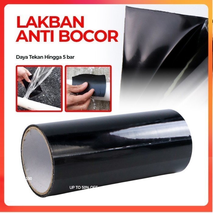 

Lakban Anti Bocor Waterproof Super Strong Leak Repair Tape 20.3x152cm