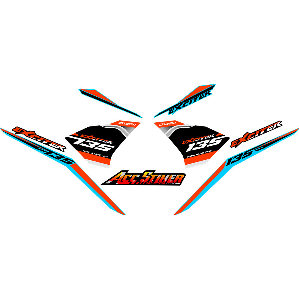 STRIPING MX 135 Exciter/JUPITER MX 135/2011-2014