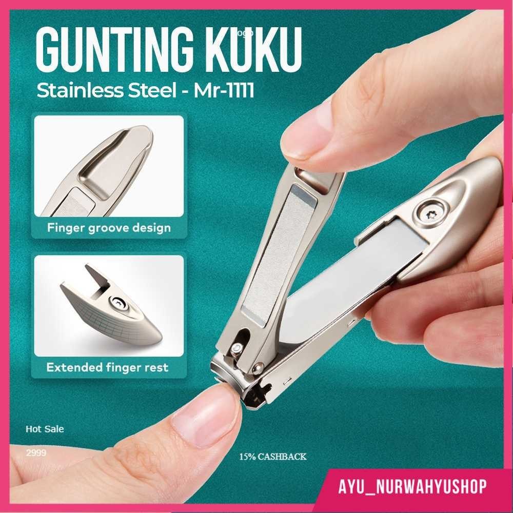 MR.GREEN Gunting Kuku Nail Clippers Stainless Steel