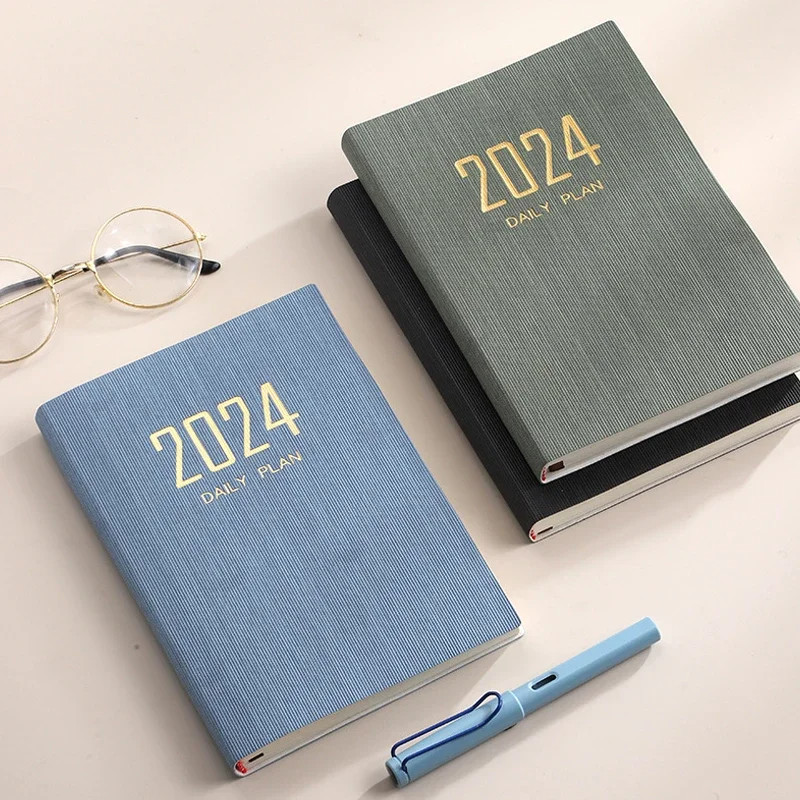 

Primall MINKYS Buku Catatan Harian 2024 Notebook Planner 365 Days 64 Sheet A5 - MK5 store