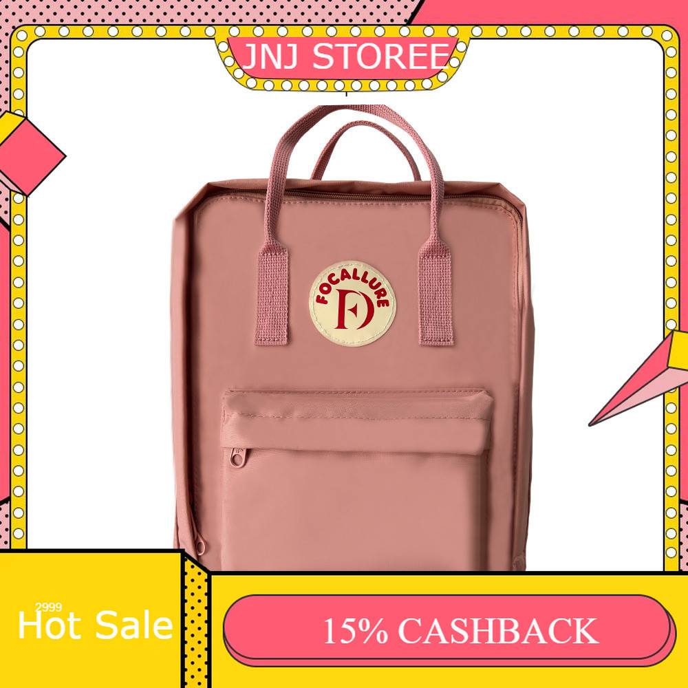 5.5 BIG SALE Focallure Bag Backpak Vinylon Anti Air Tas Laptop Wanita Tas Sekolah Wanita Tas Jinjing