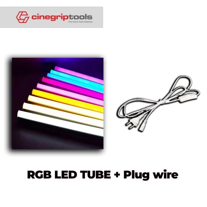 RGB LED Tube T8 with mobile App control 2ft + plug wire 150cm
