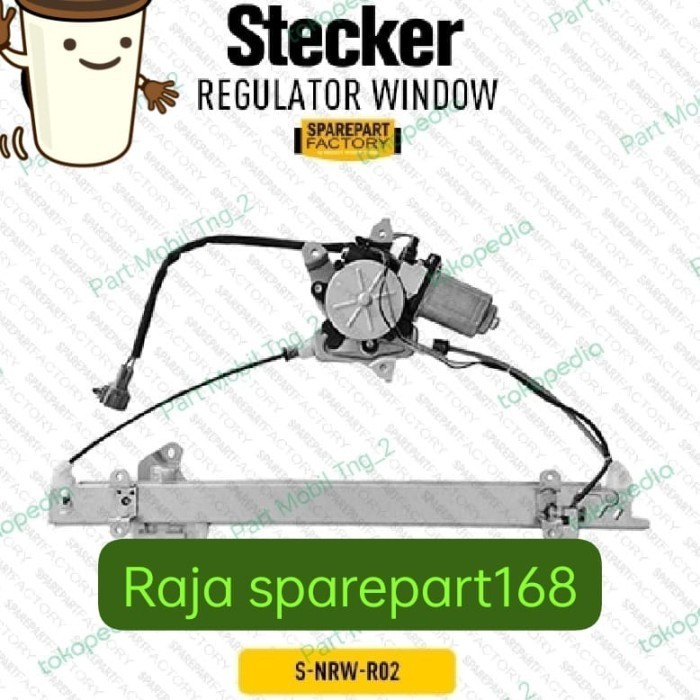 regulator kaca depan kanan kiri nissan xtrail T30 2003 2008 stecker